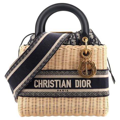 dior addict dior oblique bag|christian Dior wicker bag.